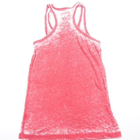 Disney Lion King Hakuna Matata Red Tie-dye Sheer Stretch Tank Top Sz M - Picture 3 of 3